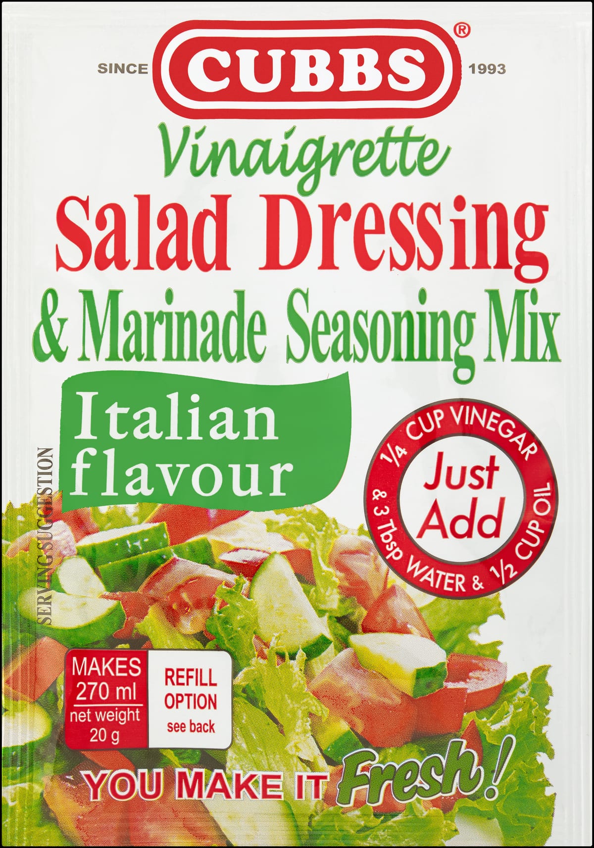 Salad Dressing — Italian packet