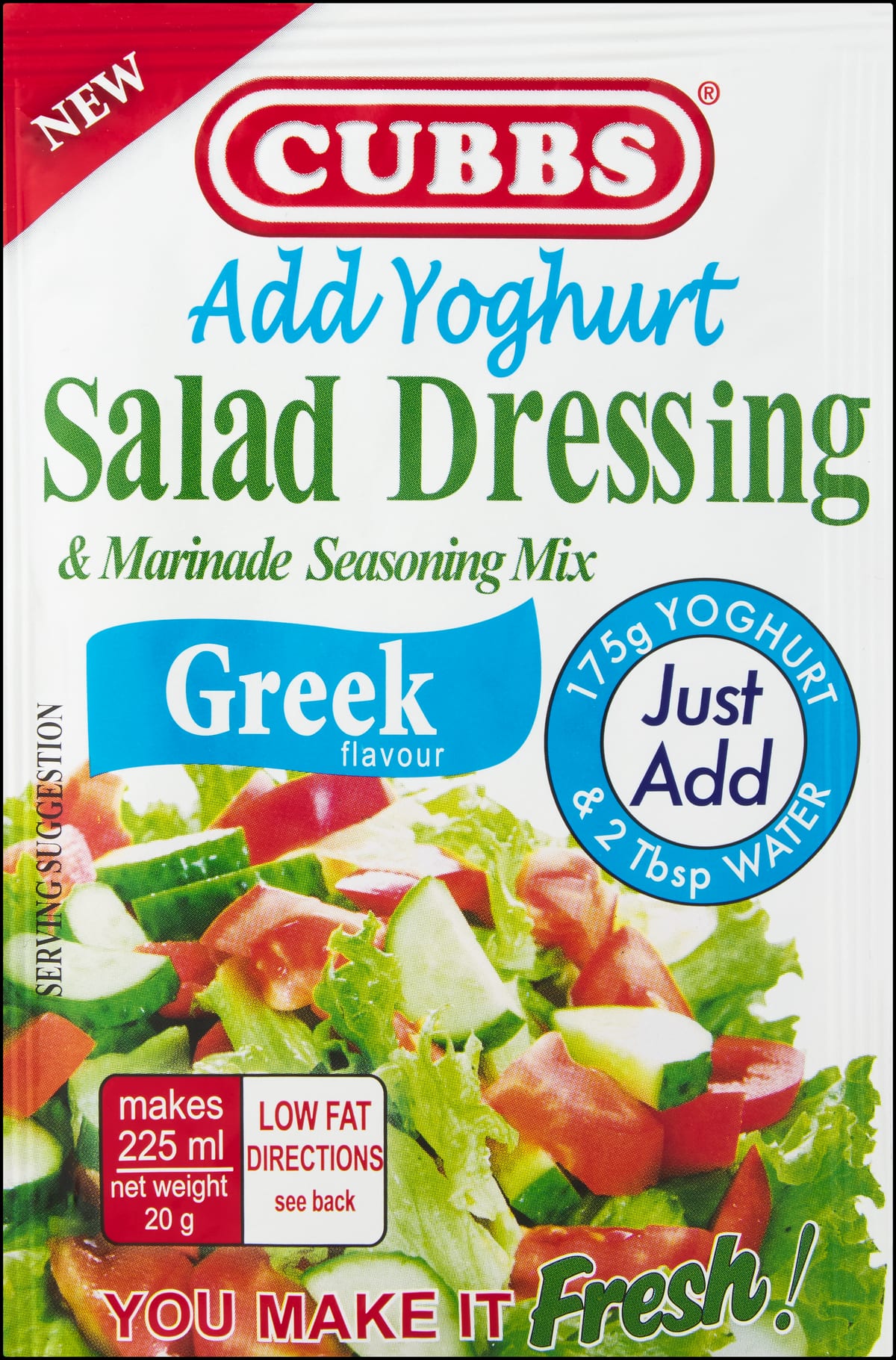 Salad Dressing — Greek packet