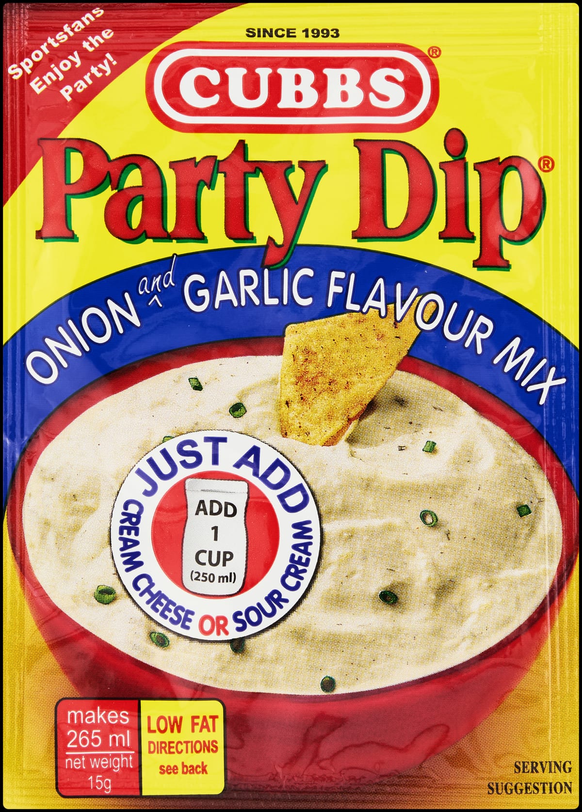 Party Dip — Onion & Garlic packet
